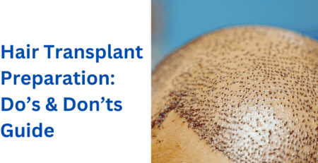 Hair Transplant Preparation